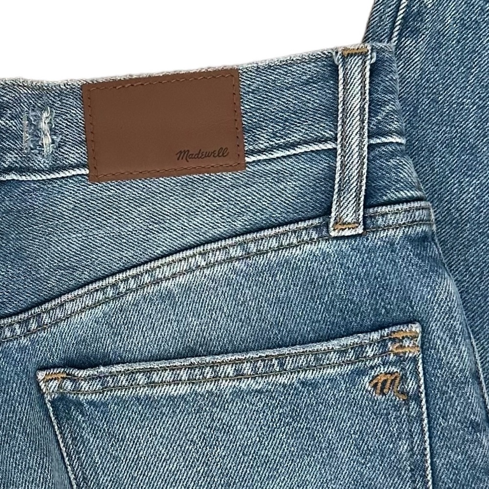 Madewell The Momjean High Rise Waist Size 28, New - Picture 11 of 15